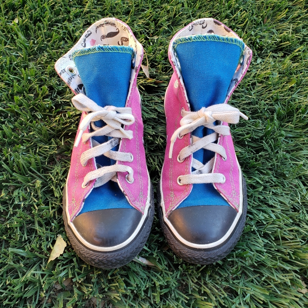 Custom Embroidered Converse Vans "Alyssa"